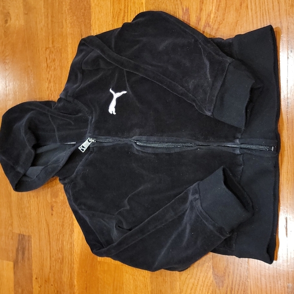 Girls Puma velour sweat outfit - Picture 4 of 6